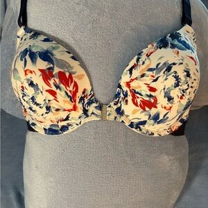Cacique Floral Print Women's Bra 40 C